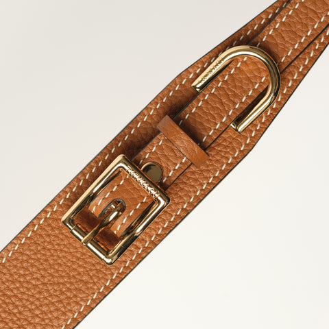 Double Loop Collar Narrow - Brown
