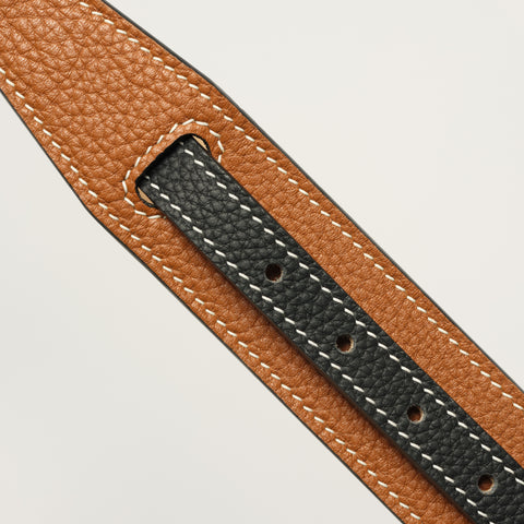 Double Loop Collar Narrow - Brown