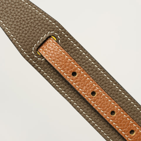 Double Loop Collar Narrow - Grey