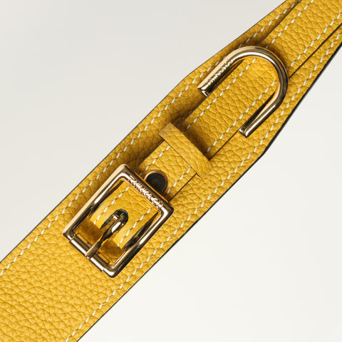 Double Loop Collar Narrow - Yellow