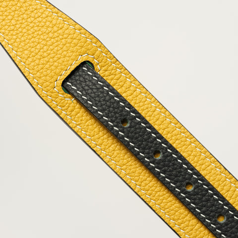 Double Loop Collar Narrow - Yellow