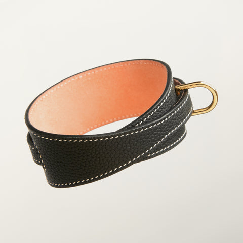 Double Loop Collar Standard - Black