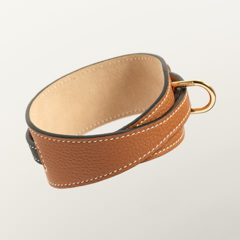Double Loop Collar Standard - Brown