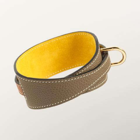 Double Loop Collar Standard - Grey