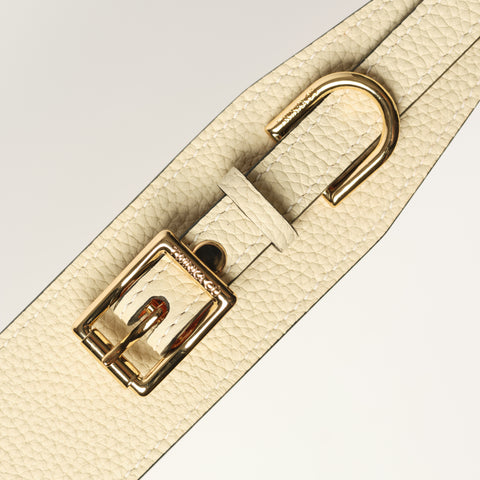 Double Loop Collar Standard - White