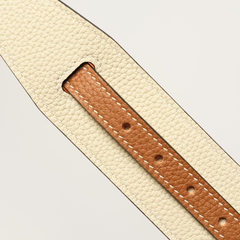 Double Loop Collar Standard - White