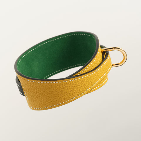 Double Loop Collar Standard - Yellow