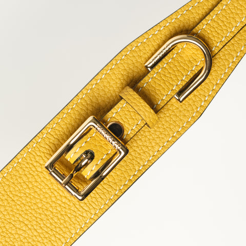 Double Loop Collar Standard - Yellow