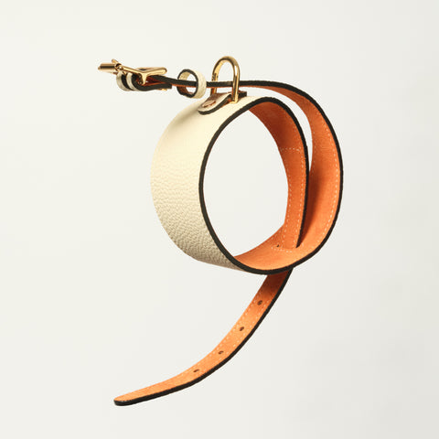 Double Loop Collar Standard - White